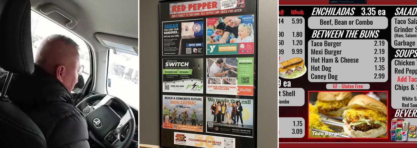 Red Pepper Fargo Menu