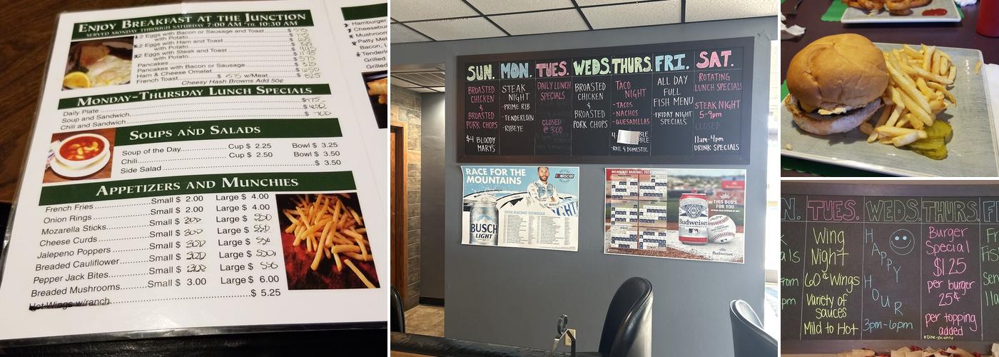 Petticoat Junction Menu