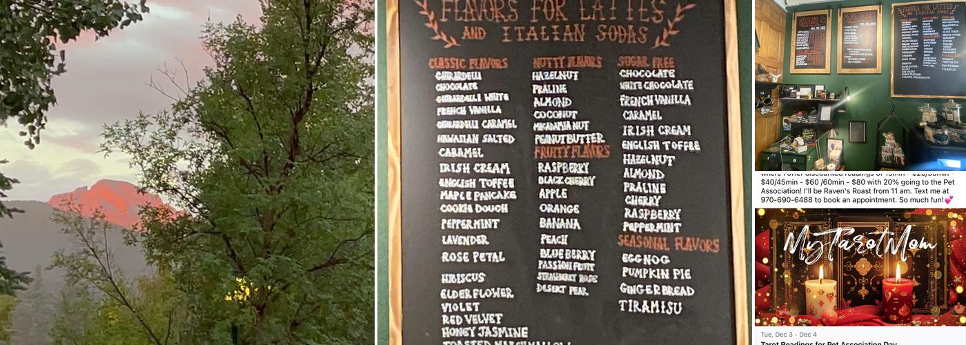 Raven's Roast Coffee Lounge Menu