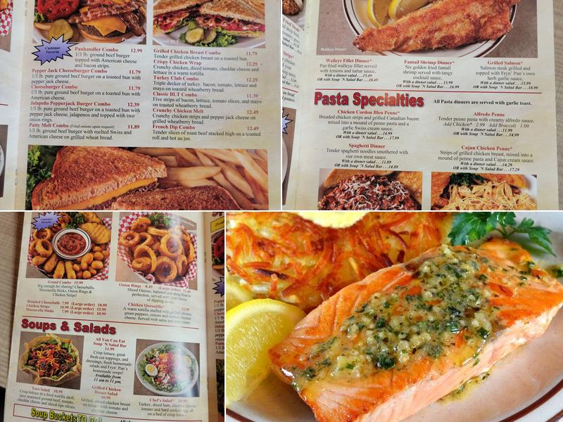 Moorhead Fryn' Pan Family Restaurant Menu