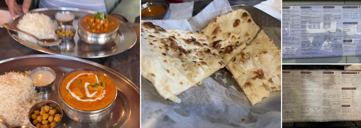 Himalayan Curry & Kebob Menu