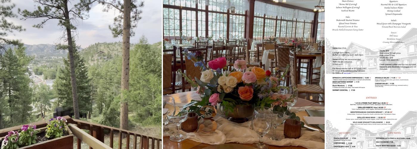 The View Restaurant Menu