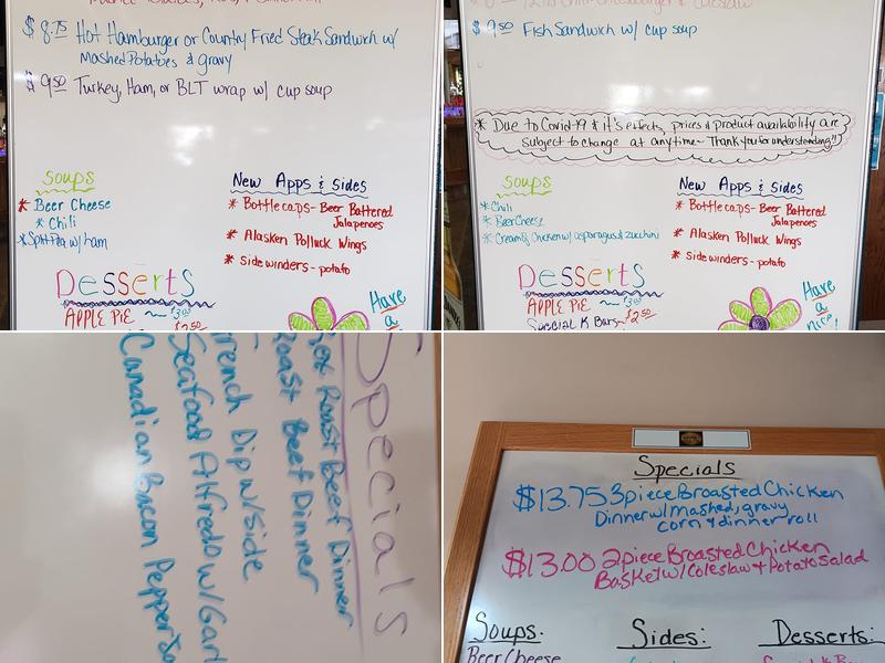 Hagge's Bar & Grill Menu