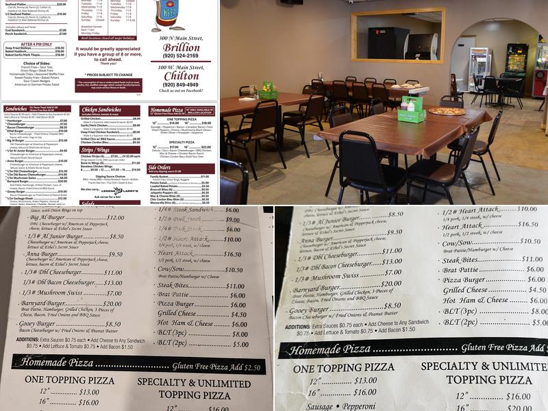 Ethel's Pub & Grill Menu