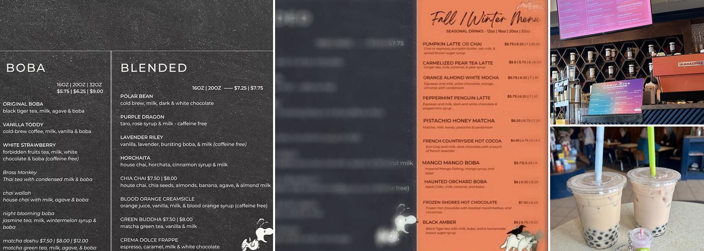 Pekoe Menu