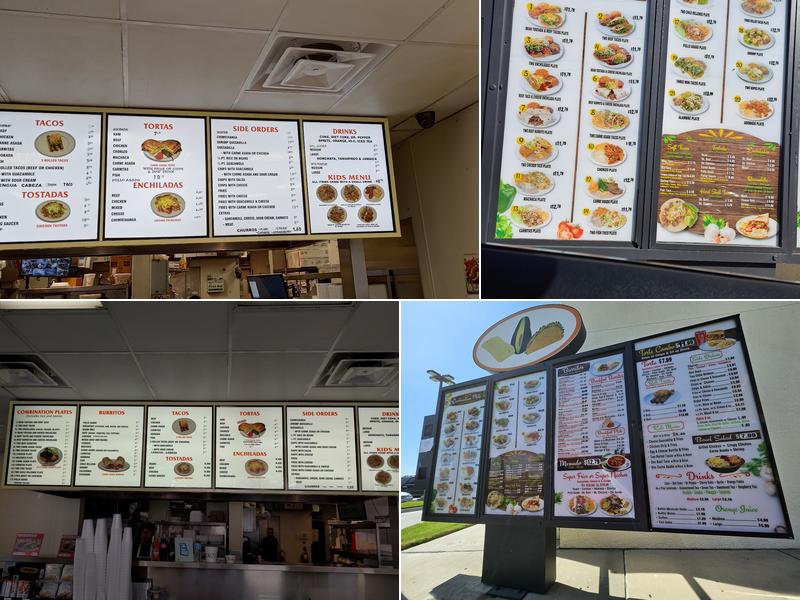 Albertacos Menu