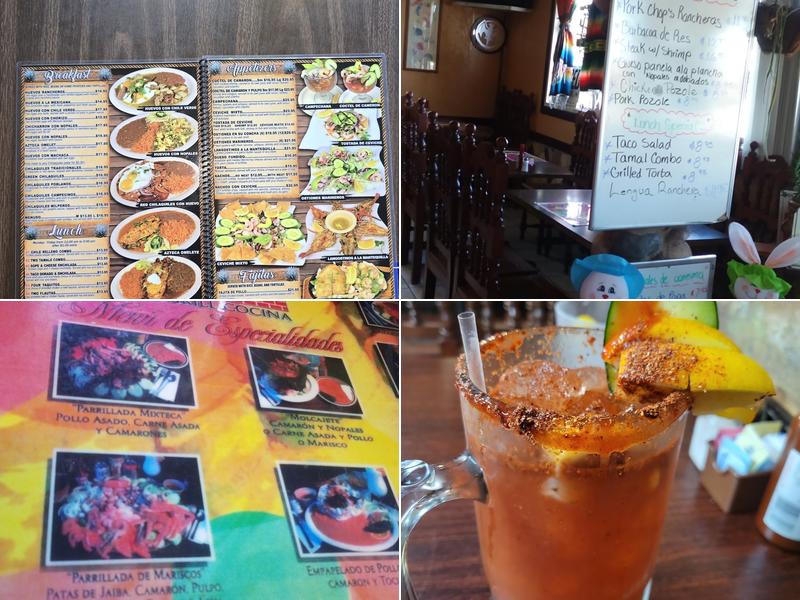 Dona Timos Restaurant Menu