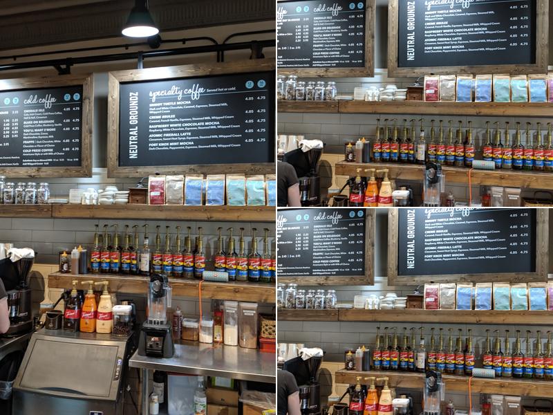 Neutral Groundz Menu