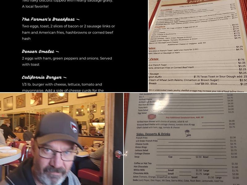 The Diner Menu