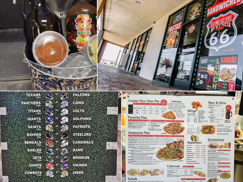 My NY Pizza Sports Pizzeria Menu