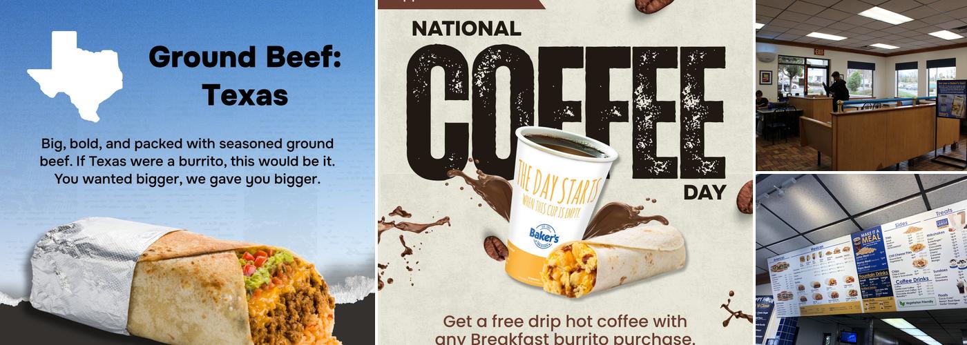 Baker's Drive-Thru Menu