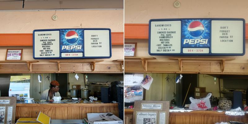 Big Apple Inn Menu