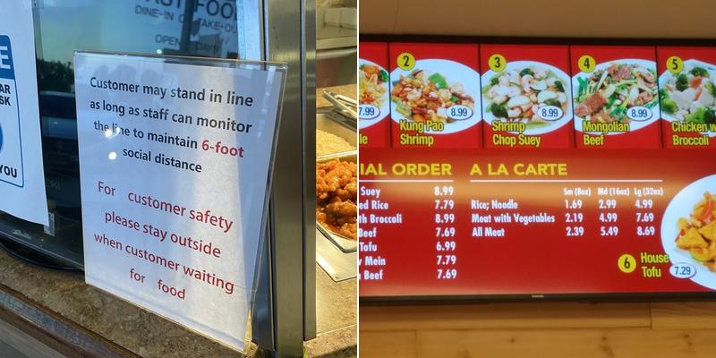 Royal Panda Chinese Food Menu