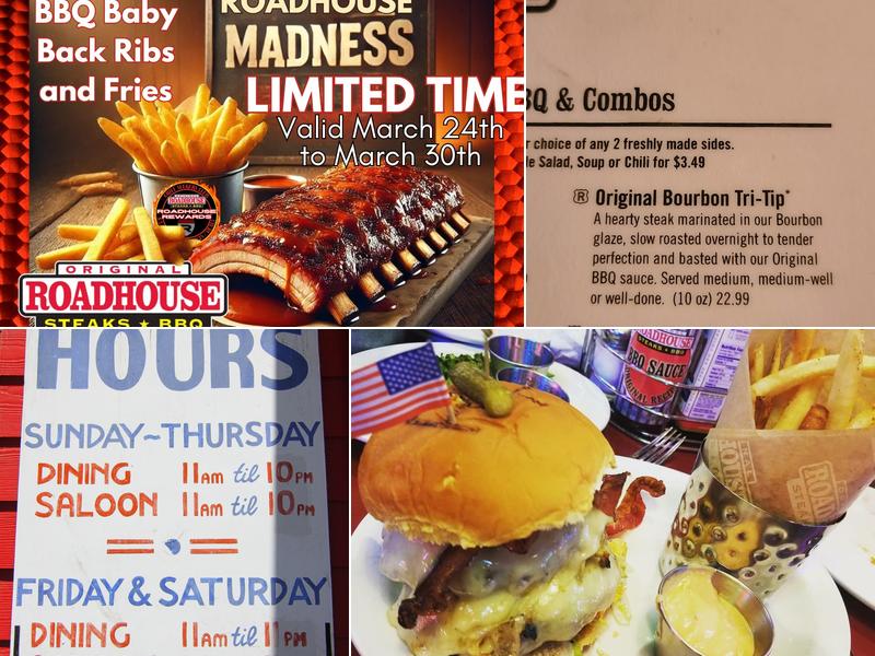 Original Roadhouse Grill Menu