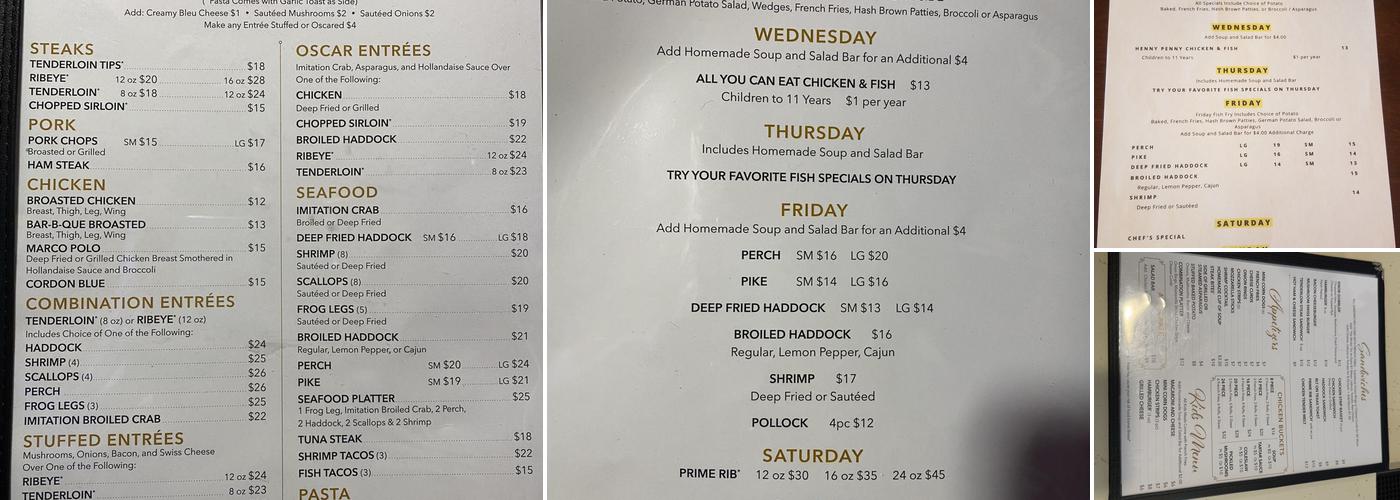 gobblers knob Menu