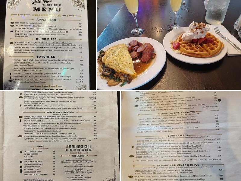 The Iron Horse Grill Menu