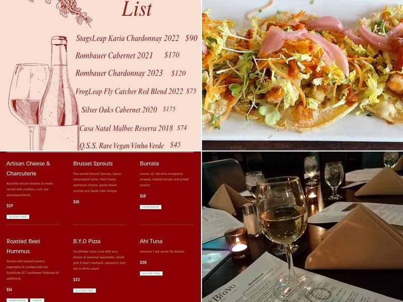 A'Bravo Bistro & Wine Bar Menu