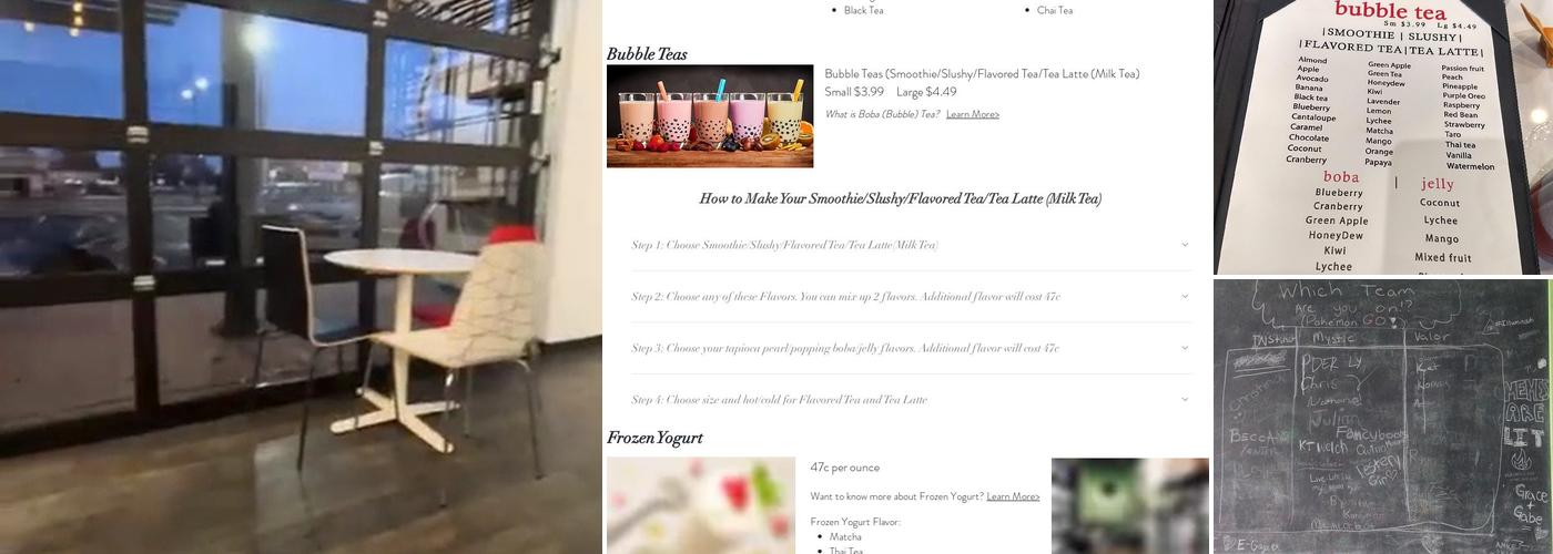 Q Tea Premium Tea House LLC Menu