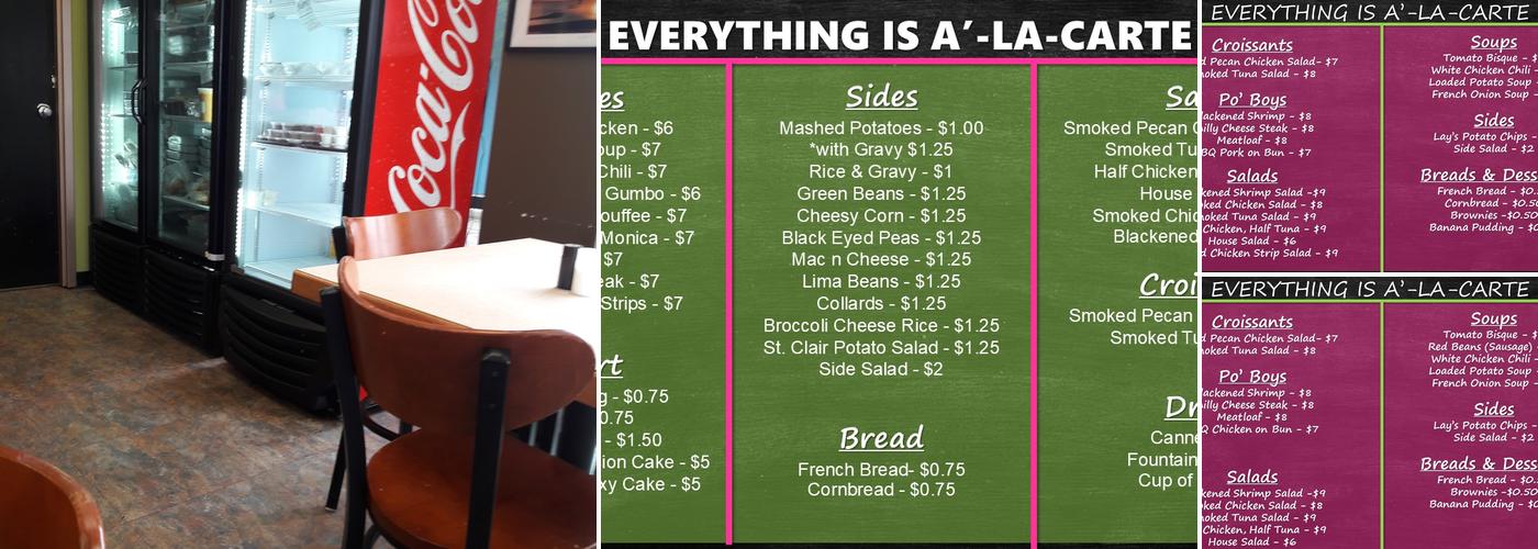 Fallon's Gourmet Menu