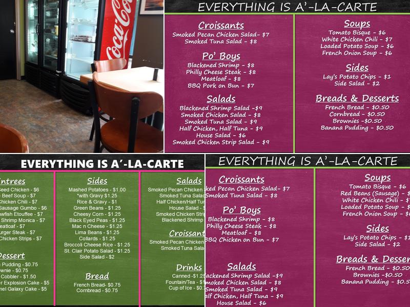 Fallon's Gourmet Menu