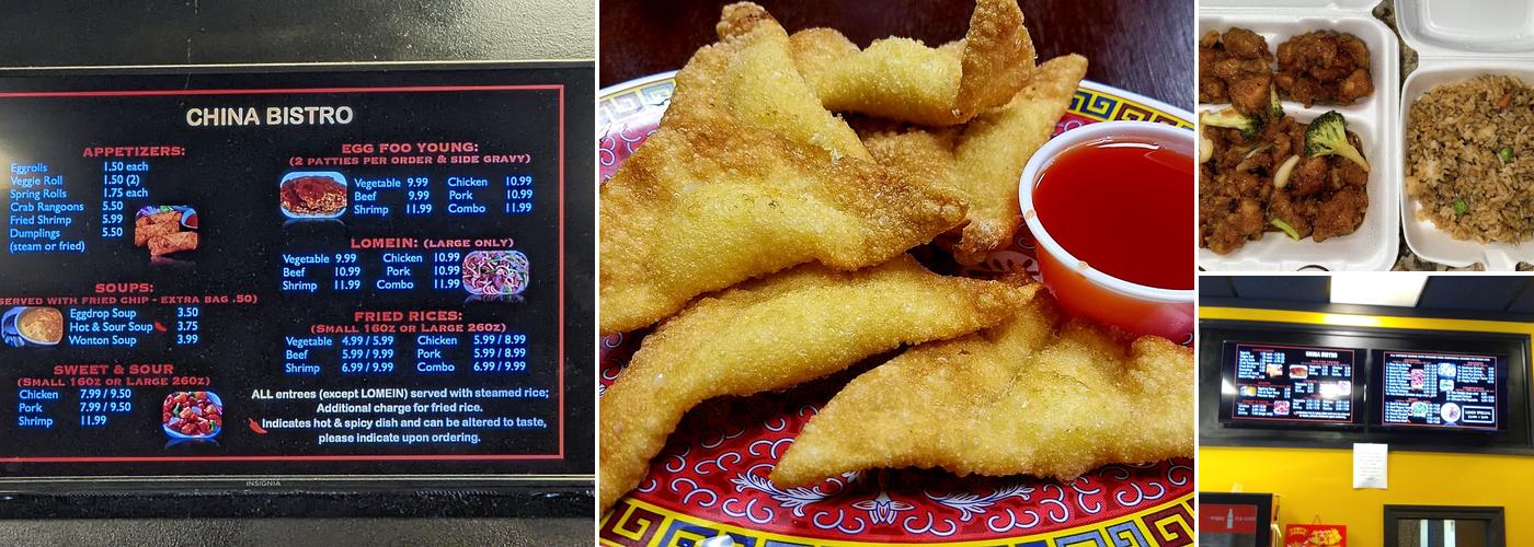 China Bistro Menu