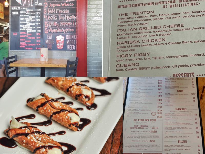 Aldo's Pizza Pies - Midtown Menu