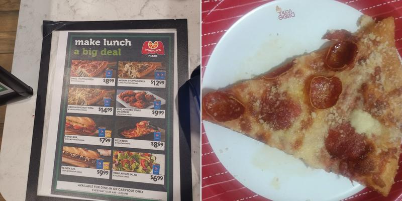 Marco's Pizza Menu