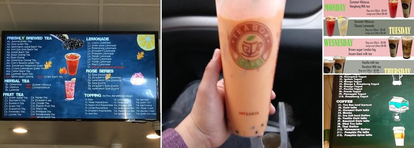 TeaBox Cafe Menu