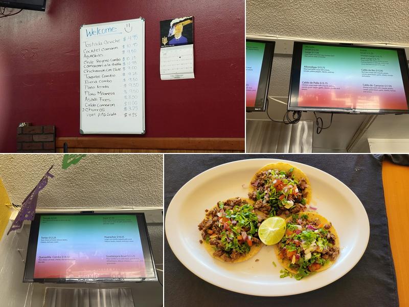 Guadalajara Taco Grill Menu