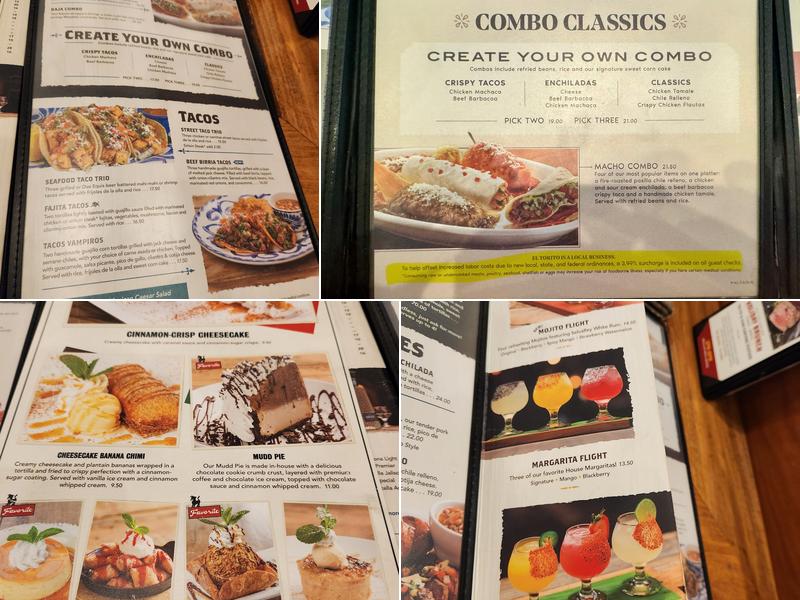 El Torito Menu