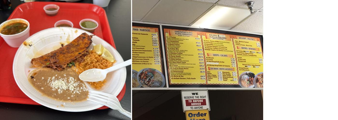 Rancheritas Mexican Grill Menu