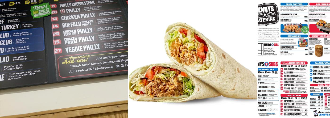 Lennys Grill & Subs Menu