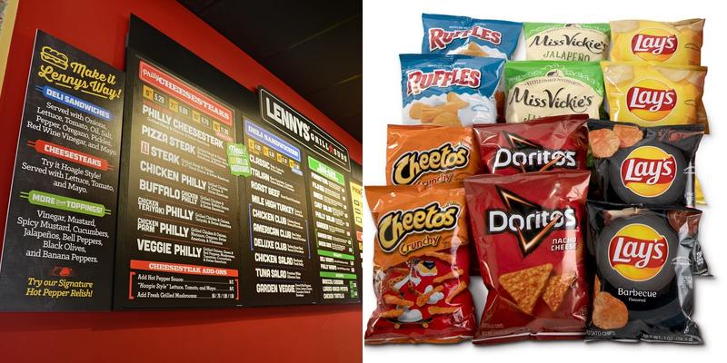 Lennys Grill & Subs Menu