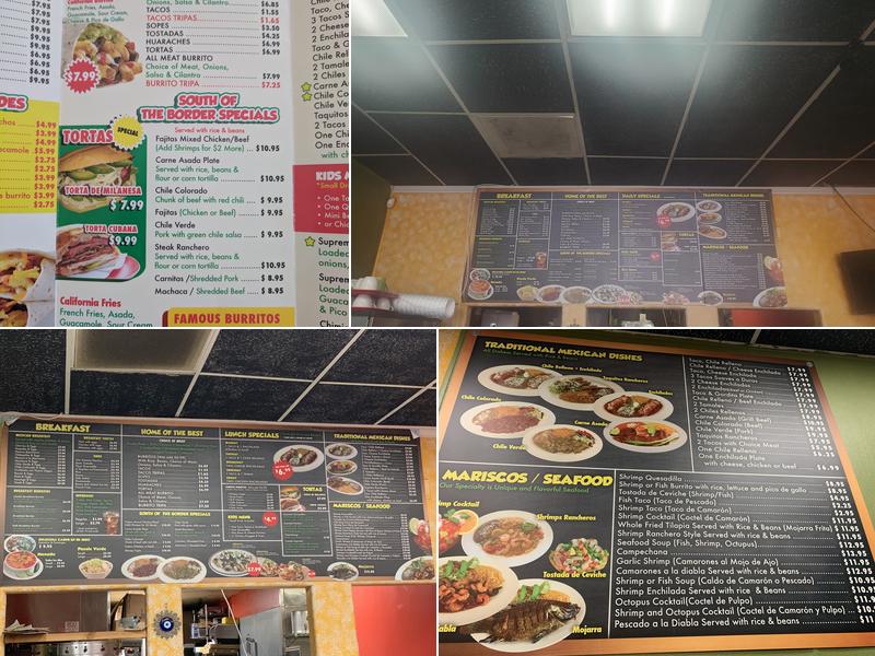 Burrolandia Mexican Grill Menu