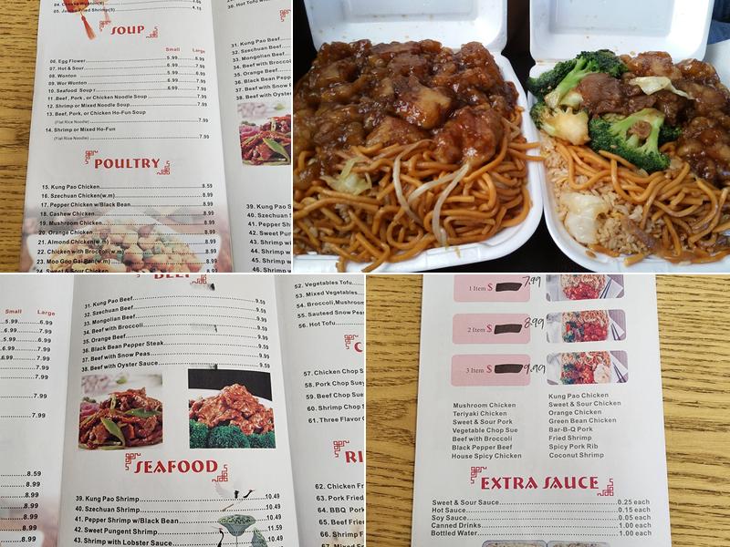 Dragon Express Chinese Restaurant Menu