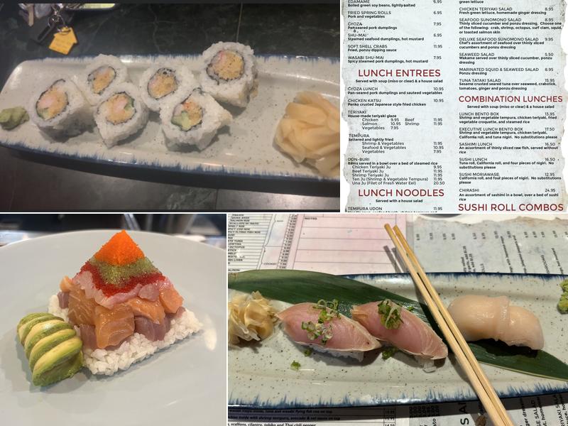 Sekisui Midtown Menu