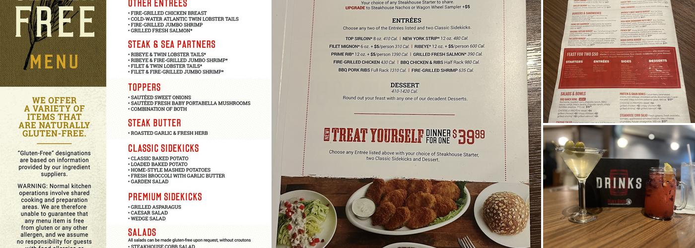 Black Angus Steakhouse Menu