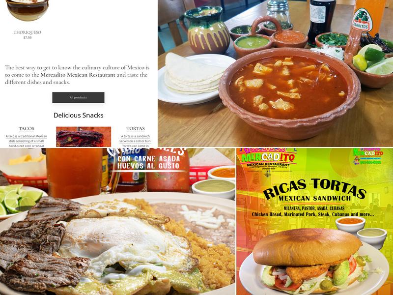 El Mercadito de Memphis Menu