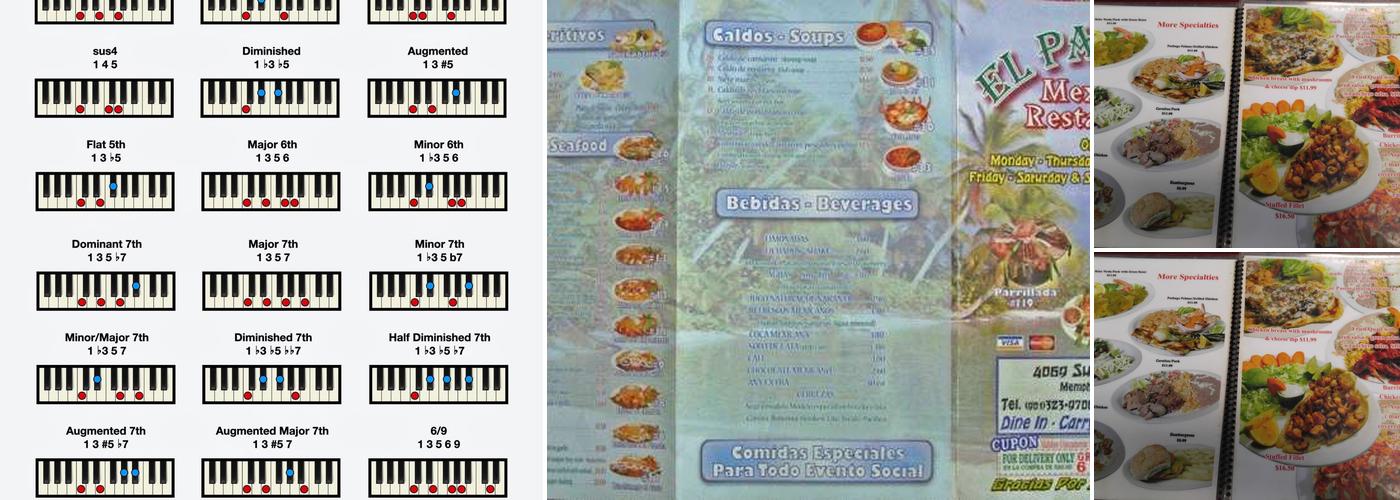 Mi Palmar Restaurant Menu