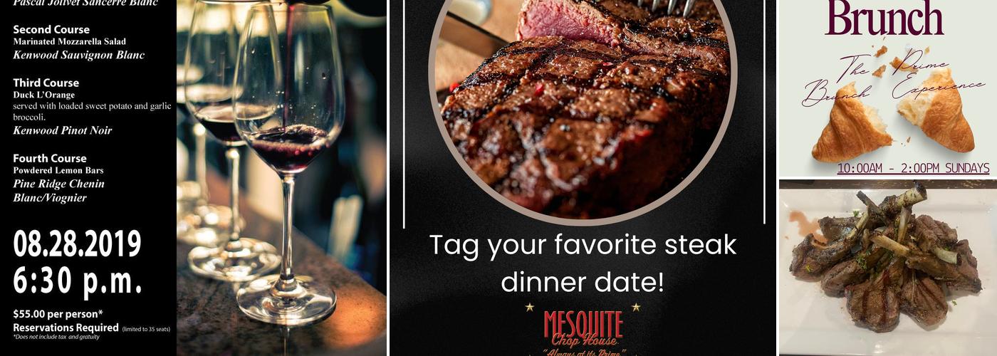 Mesquite Chop House Menu