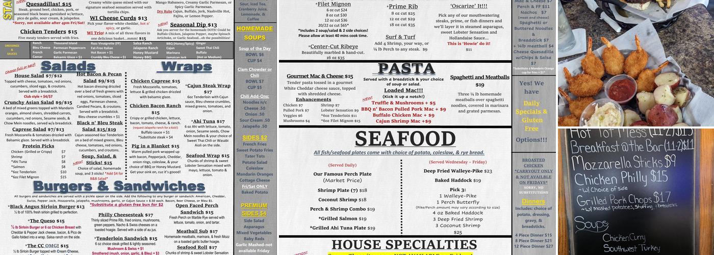 Highland Howie's Pub & Grill Menu