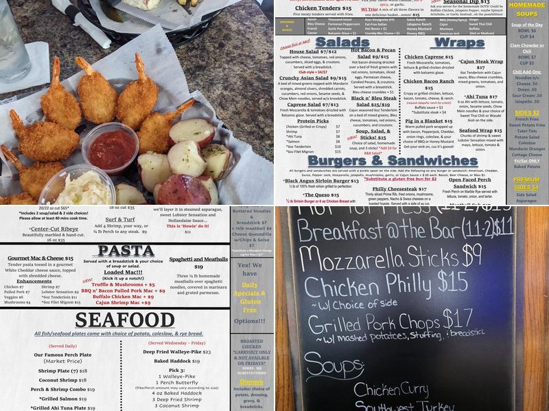 Highland Howie's Pub & Grill Menu