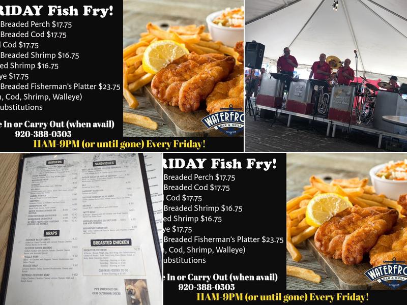 Waterfront Bar & Grill Menu