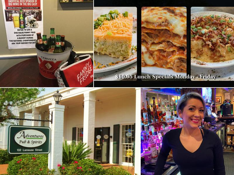 Adventures Pub & Spirits 132 Lameuse St, Biloxi