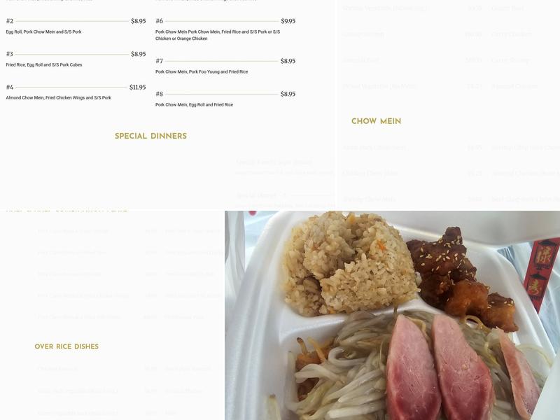 Cho's Kitchen Menu
