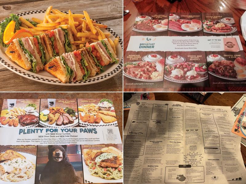 Black Bear Diner Visalia Menu