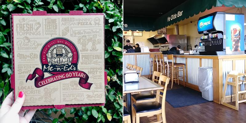 Me n ed's Pizzeria Menu