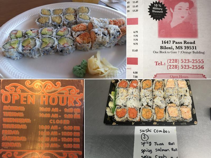 Oishi Japanese Express Menu