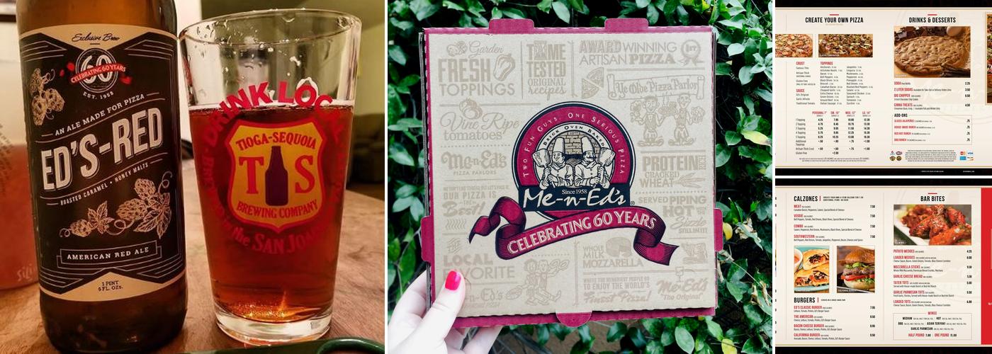 Me-n-Ed's Pizzeria Menu