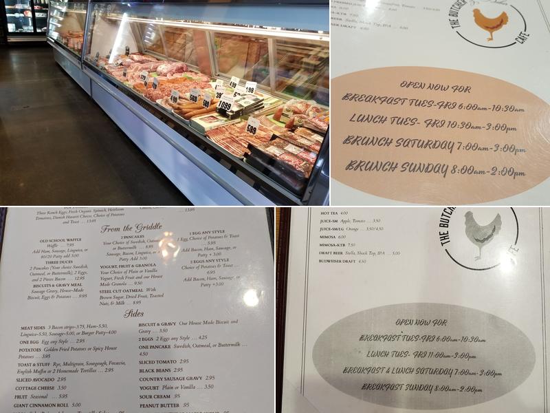 Glicks & Co. and 80/20 Classic Burgers Menu